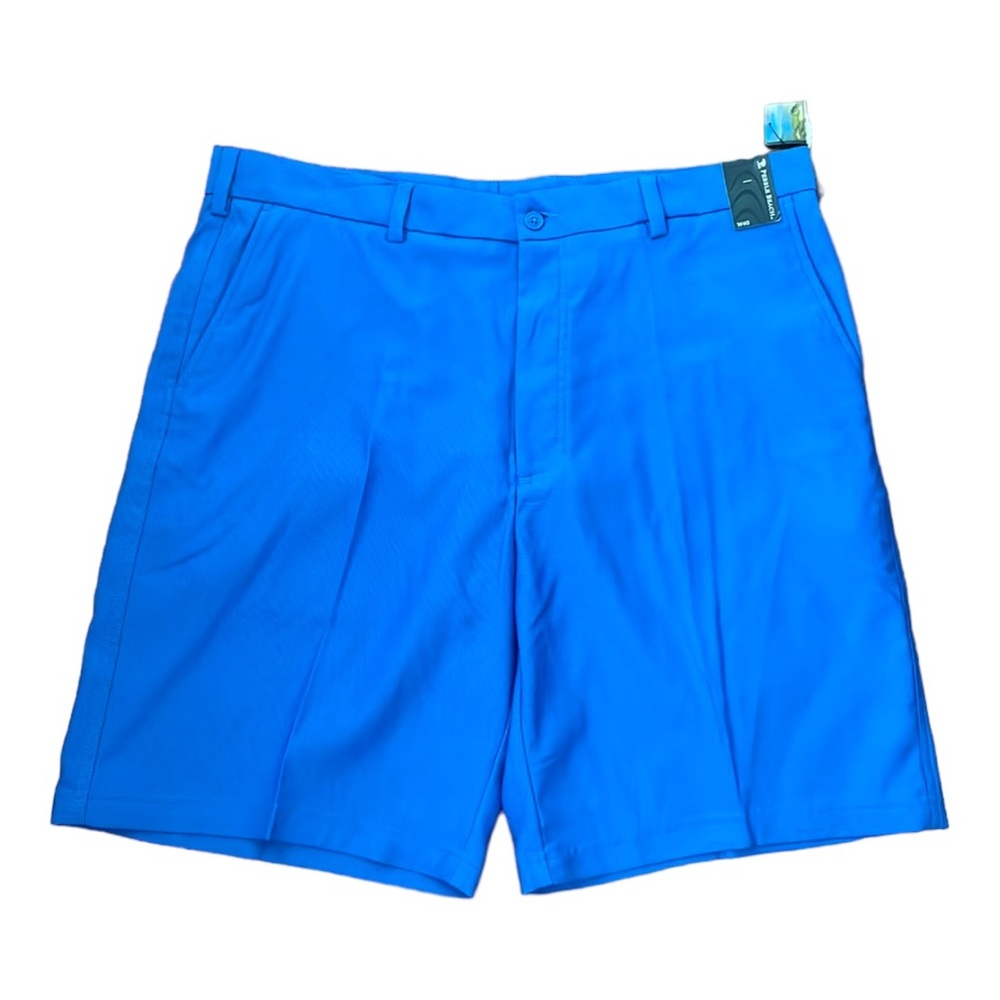 Pebble Beach Blue Performance Golf Shorts Size 40 NWT